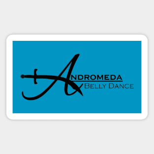 Andromeda Black Scimitar Logo Magnet